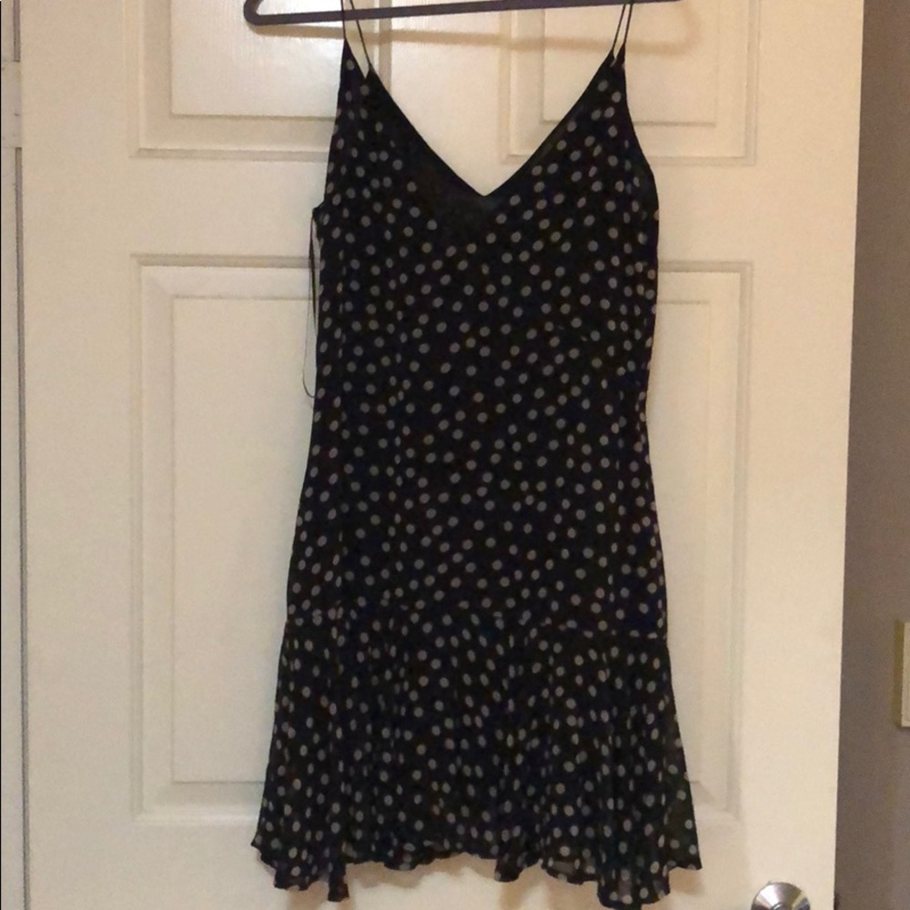 Zara Polka Dot Slip Dress